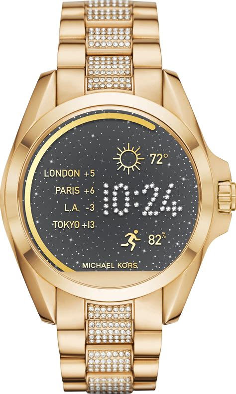 bradshaw smartwatch michael kors|michael kors smartwatch watch faces.